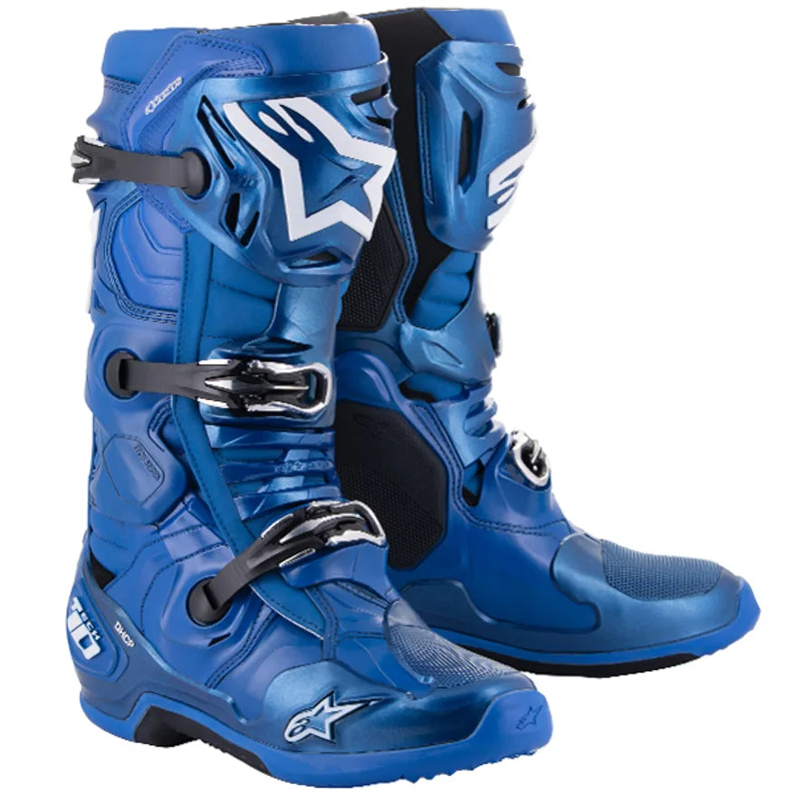 Alpinestars Tech 10 Blue Black Motocross Boots