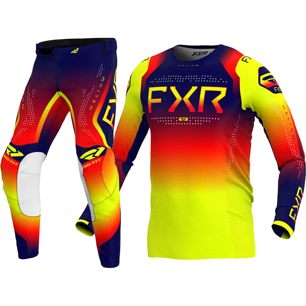 FXR 2024 Helium Flare Pant & Jersey Motocross Kit Combo