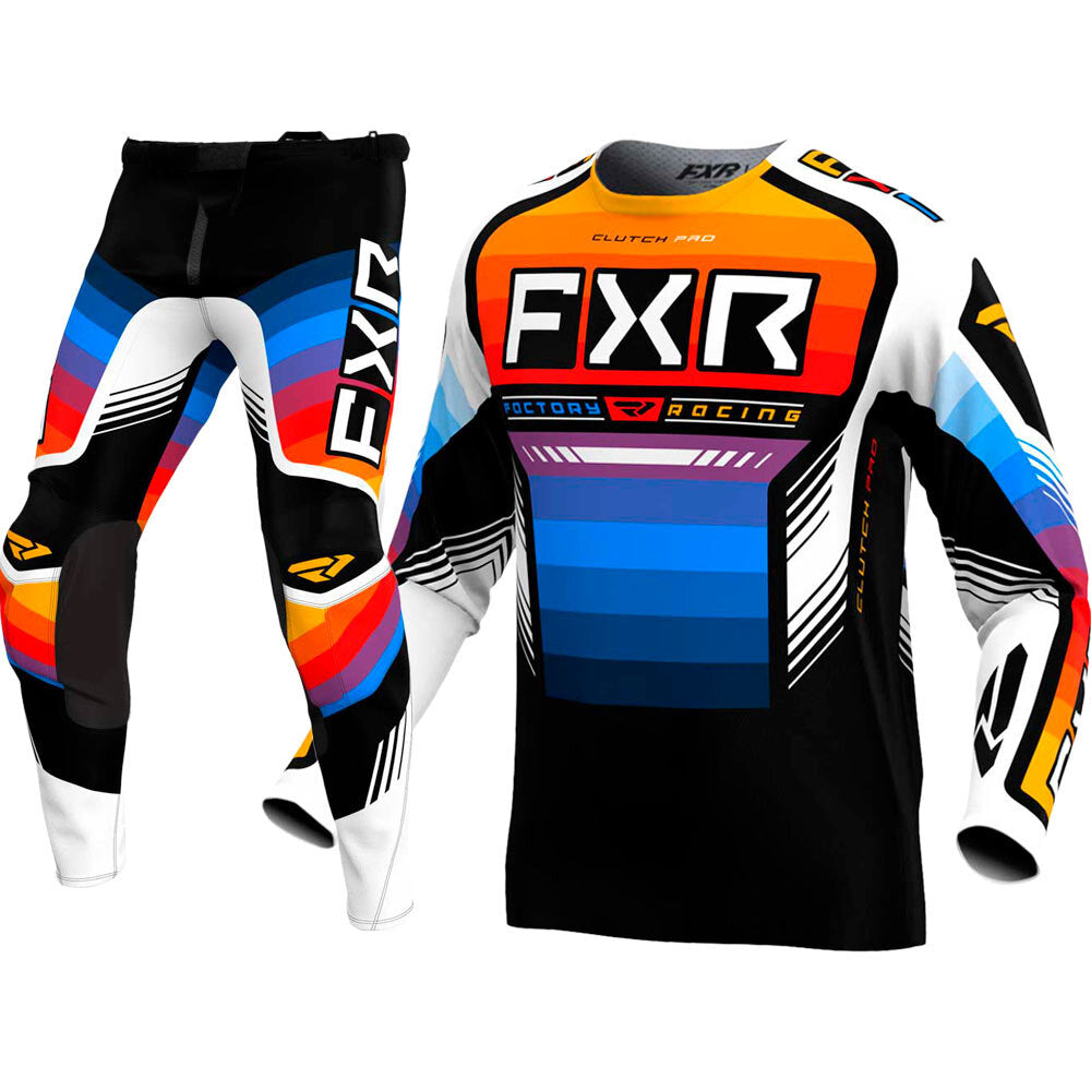 FXR 2024 Clutch Pro Spectrum Pant & Jersey Motocross Kit Combo