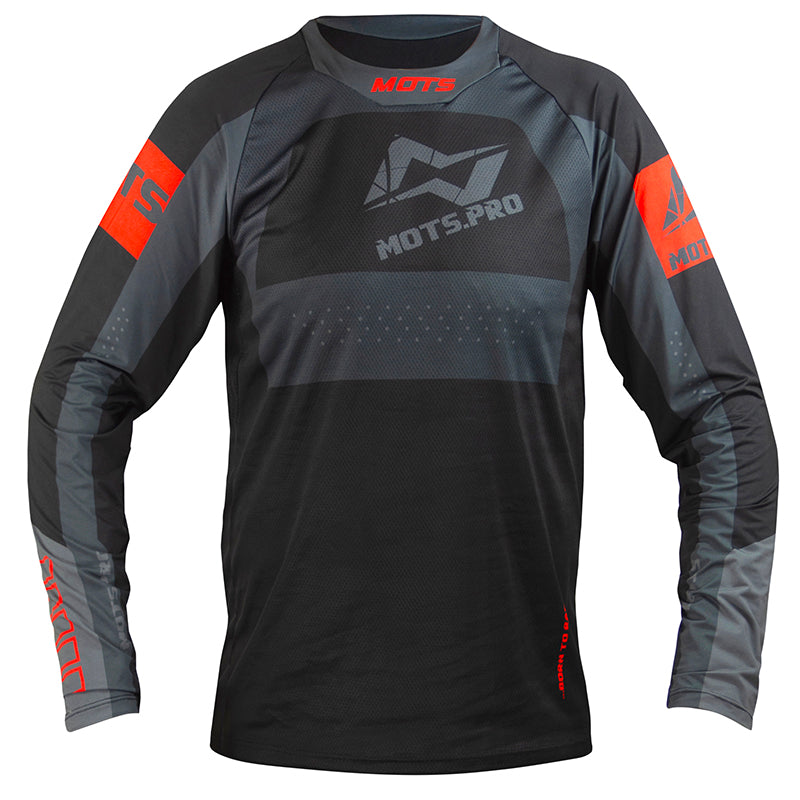 MOTS Step 7 2024 Trials Jersey Adult Black Trials Clothing