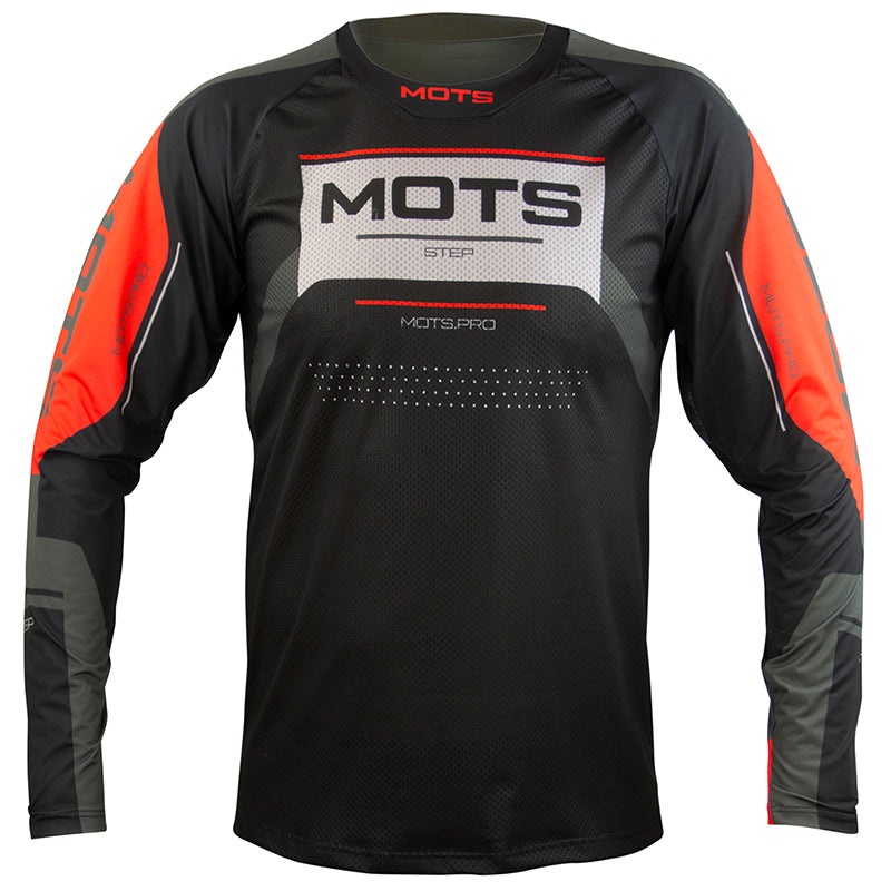MOTS Step 8 2026 Trials Jersey Adult Black Trials Clothing