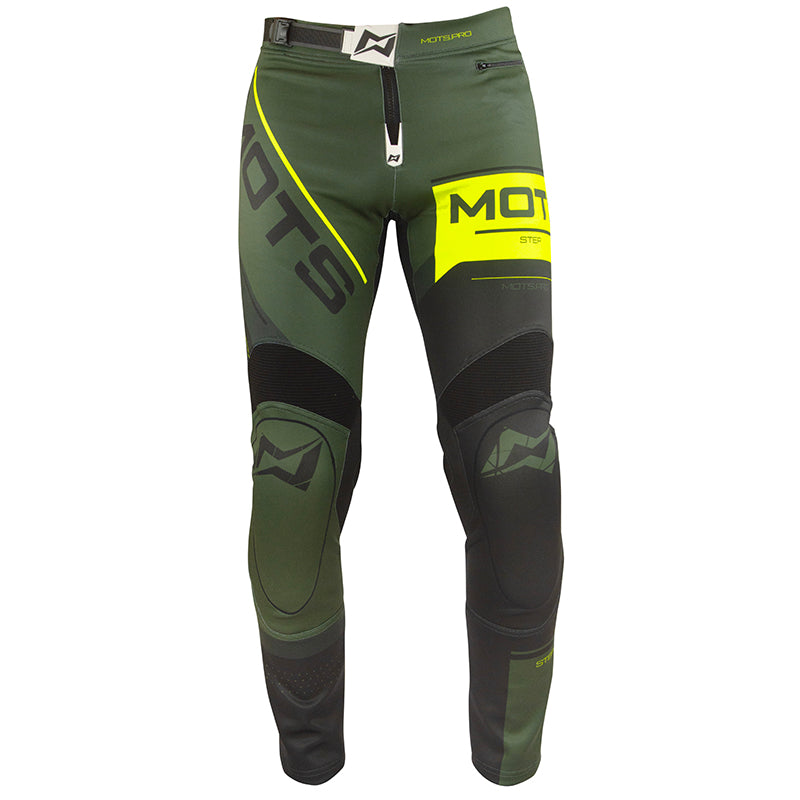 MOTS Step 8 2026 Trials Pants Adult Green Trials Clothing