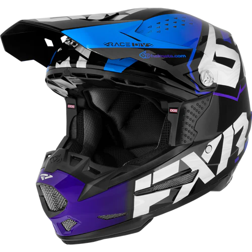 FXR 6D ATR-2 Motocross Helmet 204 Nightfall