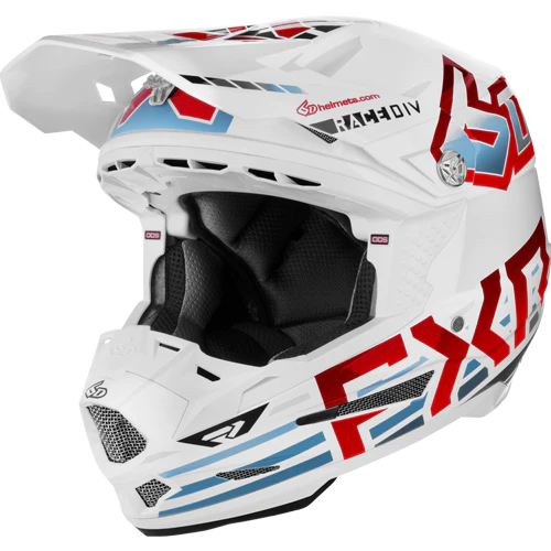 FXR 6D ATR-2 Motocross Helmet 2024 Glacier