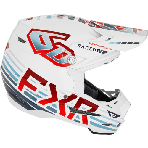 FXR 6D ATR-2 Motocross Helmet 2024 Glacier