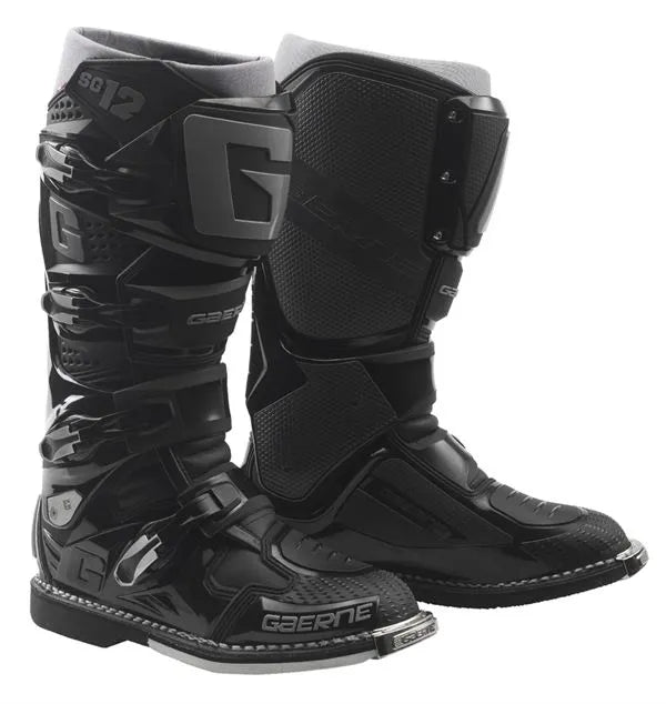 Gaerne SG12 Black Motocross Boots