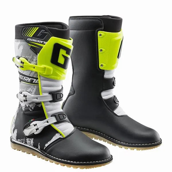Gaerne Classic Trials Boots Fluo / White / Black