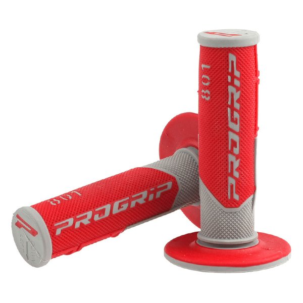 Pro Grip 801 Red Motocross Grips