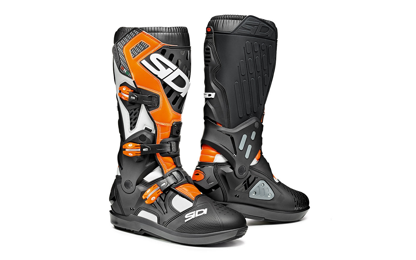 Sidi Atojo SRS Black / Orange 2022 Motocross Boots