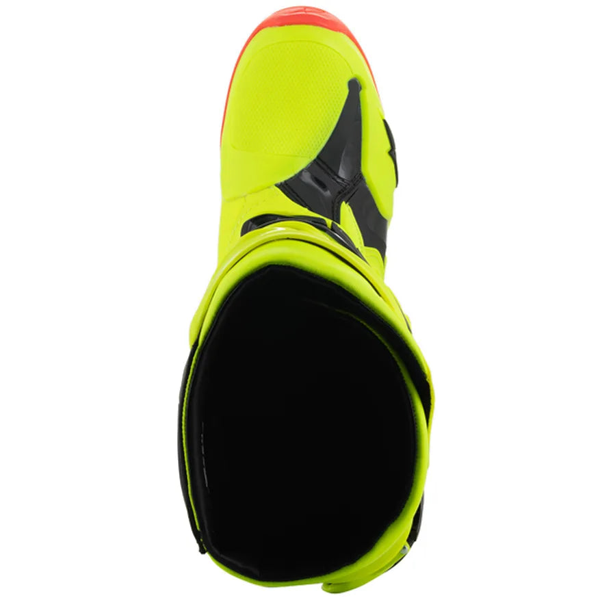 Alpinestars Tech 10 Fluo Yellow Black Red Fluo Motocross Boots