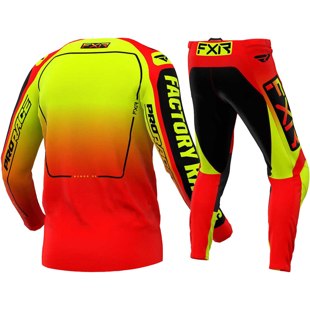 FXR 2024 Clutch Inferno Pant & Jersey Motocross Kit Combo