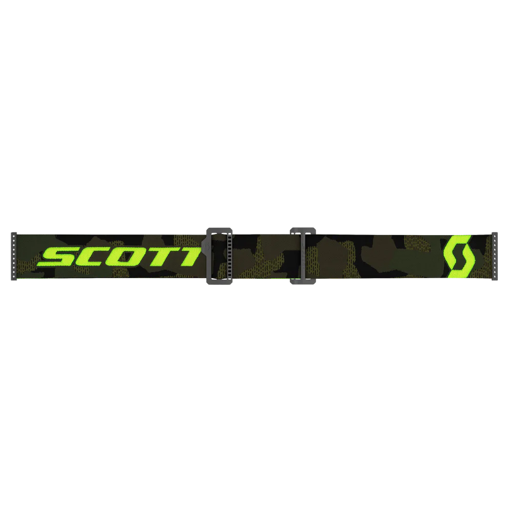 Scott Prospect WFS Khaki / Neon Yellow Roll Off Motocross Goggles
