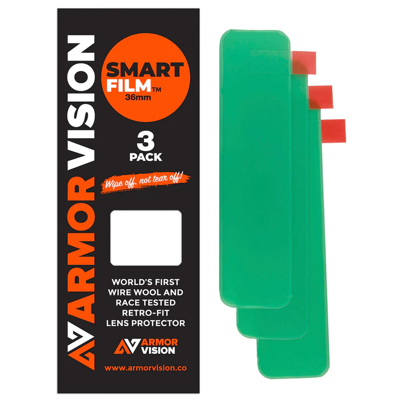 Armour Vision 36mm Smart Film Vision Strips Pack Of 3