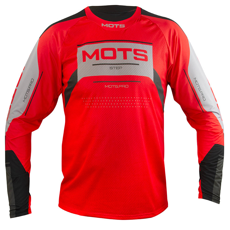 MOTS Step 8 2026 Trials Jersey Adult Red Trials Clothing