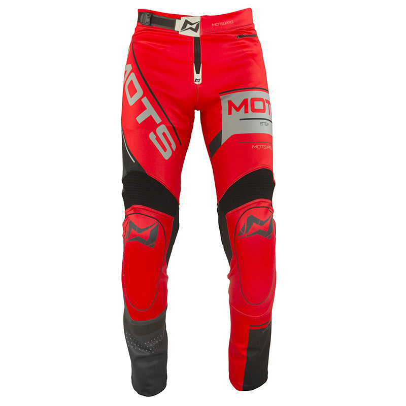 MOTS Step 8 2026 Trials Pants Adult Red Trials Clothing