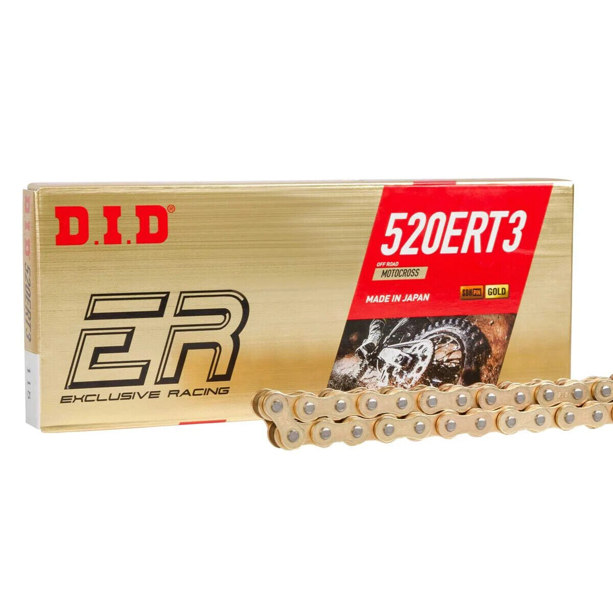 DID 520 Gold ERT3 Motocross Chain