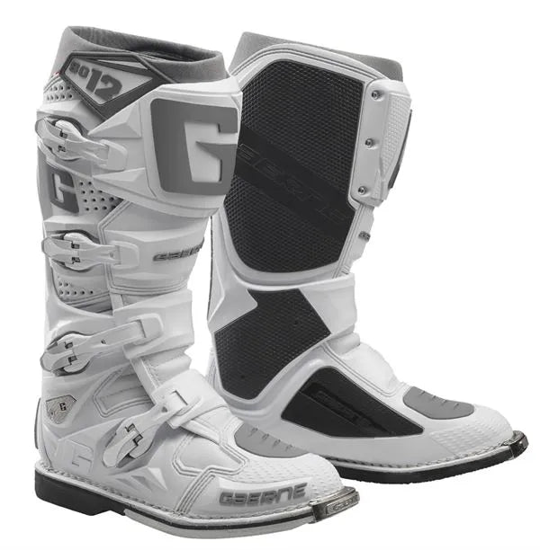 Gaerne SG12 White Motocross Boots