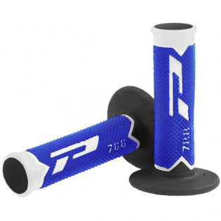 Pro Grip 788 Blue / White / Black Motocross Grips