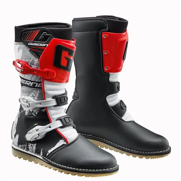 Gaerne Classic Trials Boots Red / White / Black