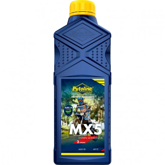 Putoline MX5 1 Litre Two Stroke Oil