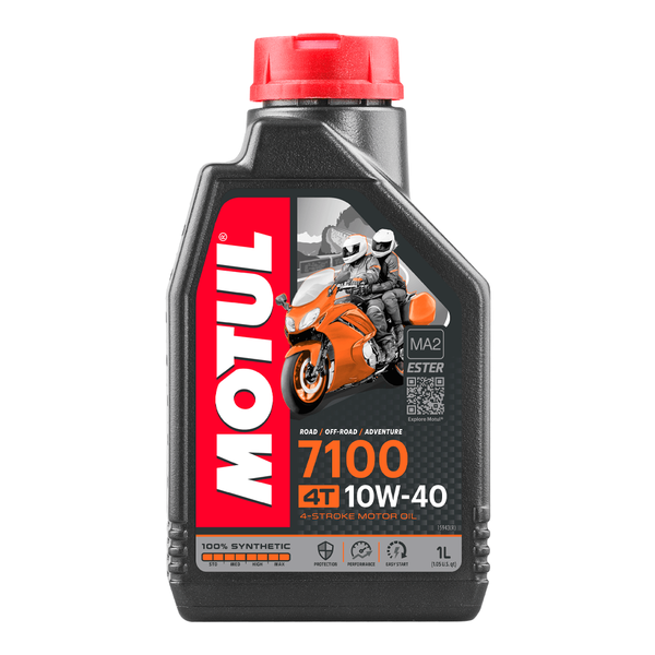 Motul 7100 100% Synthetic 1 Litre 10w40 Oil