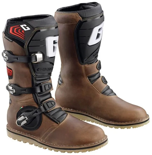 Gaerne Balance Oiled Trials Boots Brown