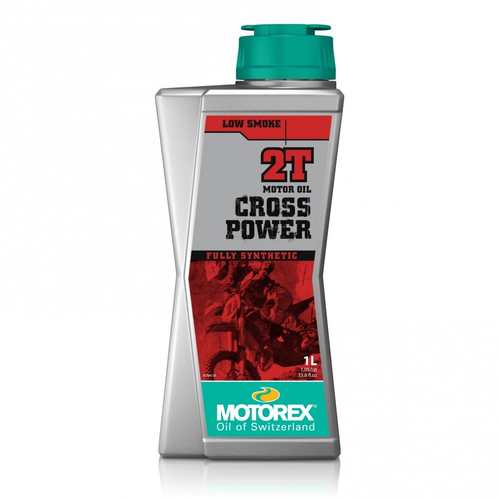Motorex Cross Power 2T Fully Synthetic 1 Litre Two Stroke Oil