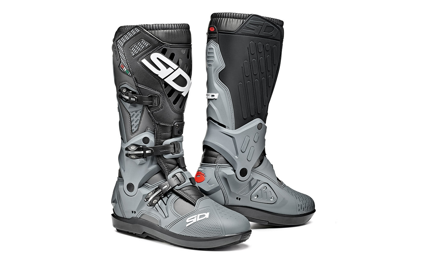 Sidi Atojo SRS Grey / Black 2022 Motocross Boots