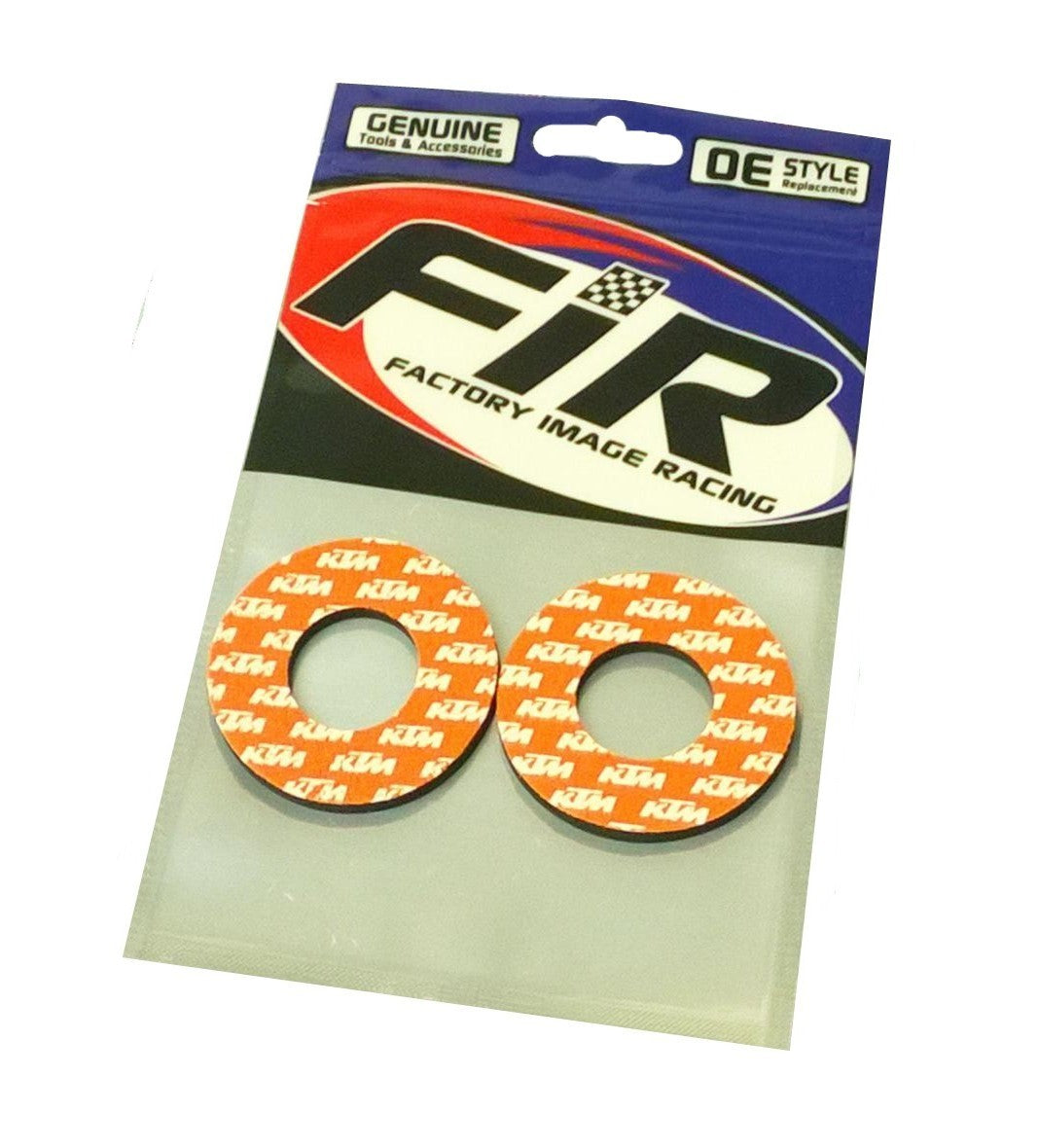 FIR Orange KTM Handlebar Grip Donuts